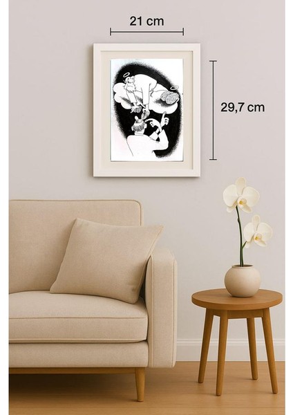 Anatoly Apchel 29X21CM Orijinal Karikatür Tablo indirimleri