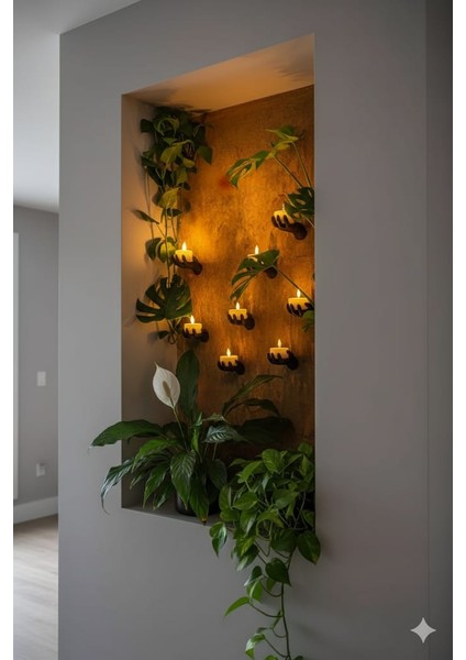 5li El Figür Duvar Mumluk 12 x 9 cm indirimleri