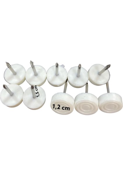 Çivili Poligrit Beyaz 20 Adet