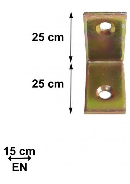 Masa Köşe 15X25 mm