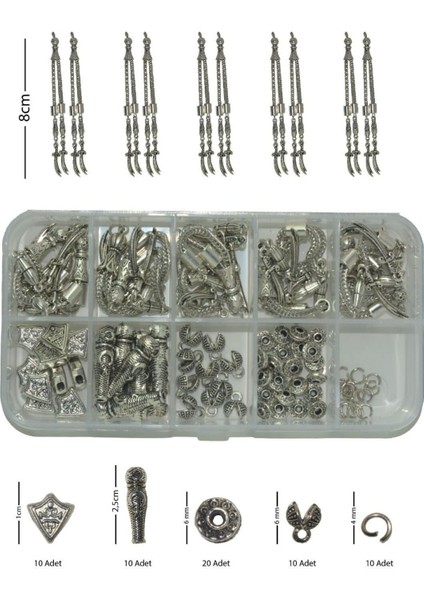 Tesbih Püskül Malzemele Yapım Seti Kılıç Püskül