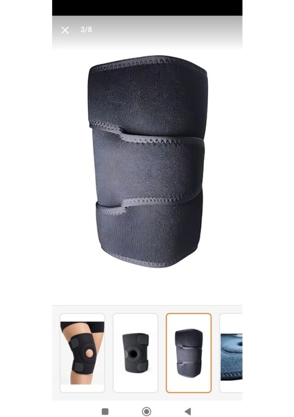 Diz Korsesi Çapraz Bağ Menisküs Ağrısı Için Dizlik Diz Bandajı Patella Dizlik