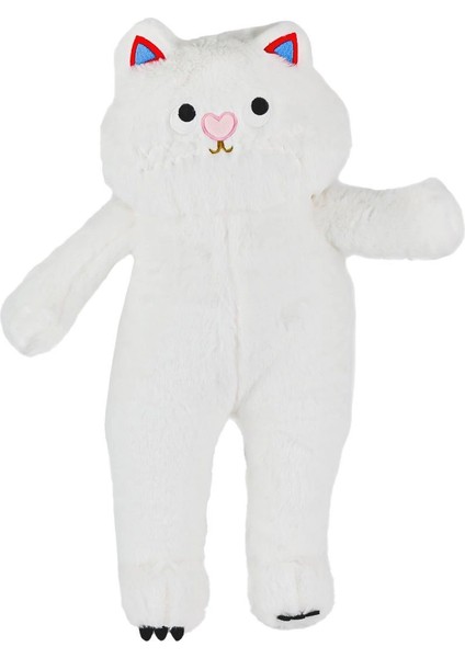 4806 Peluş Uzun Kedi 55 cm Beyaz -My Friend Toys