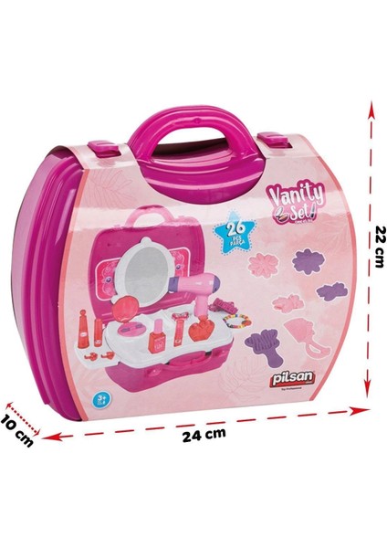 03 562 Aksesuarlı Çantalı Makyaj Seti -Pilsan Oyuncak fiyatları