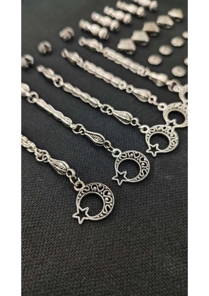 Epoksi Tesbih Püskül Seti (5 Adet Tesbih Yapabilirsiniz)