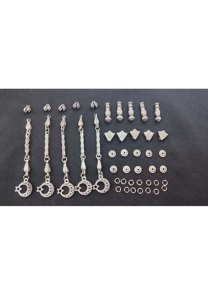 Epoksi Tesbih Püskül Seti (5 Adet Tesbih Yapabilirsiniz) fiyatları