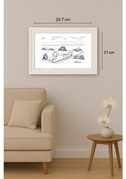 Alexandr Pashkov 29X21CM Orijinal Karikatür Tablo indirimleri