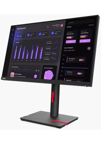 23.8 Lenovo T24I-30 Thınkvısıon 63CFMATXTK 4ms 60HZ Hdmı+Vga+Dp Pıvot Monıtor