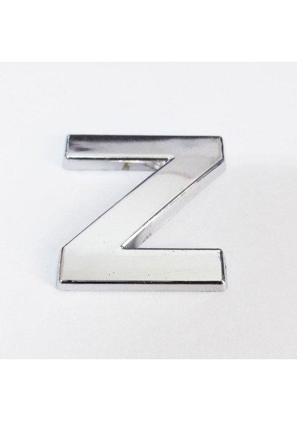 Cemax Z Harfi 3,75 cm Krom Yapışkanlı