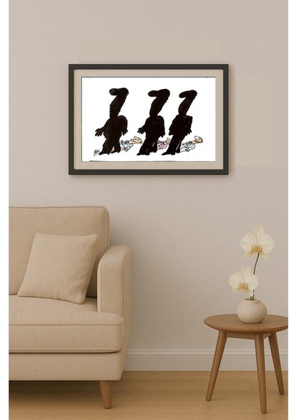 Ignjat Gatalo 35X25CM Orijinal Karikatür Tablo fiyatları