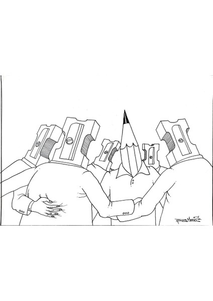 Sakic Zijad 24X18CM Orijinal Karikatür Tablo modelleri