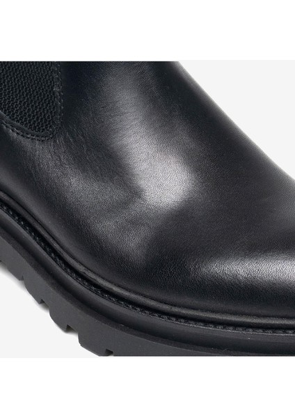 Erkek Siyah Hakiki Deri Chelsea Bot 3K1OB16281