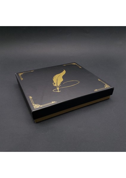 Tüylü Kalem Tasarımlı Hediye Kutusu modelleri