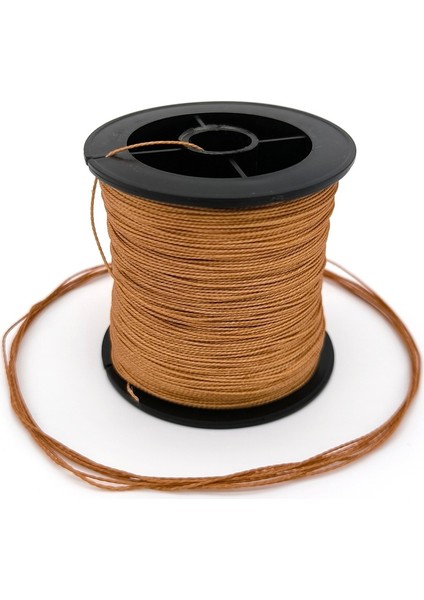 100 Metre Kahverengi Tesbih Ipi – Dayanıklı ve Esnek Yapısıyla Tesbih ve Takı Tasarımı Için Ideal