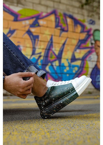 CH254 - Cbt Pittura Erkek Ayakkabı 437 Beyaz / Yesıl / Sıyah fiyatları