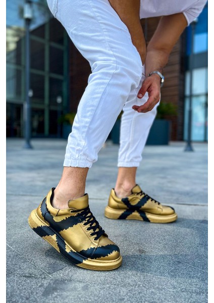 CH254 - Cst Pittura Erkek Ayakkabı 549 Gold Sıyah x modelleri