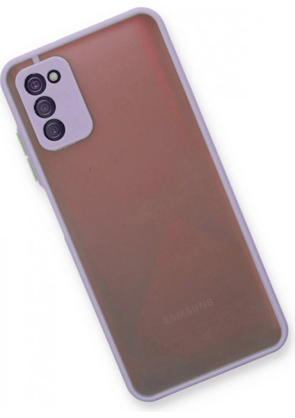 Samsung Galaxy A03S Kılıf Montreal Silikon Kapak - Mor (K95) modelleri