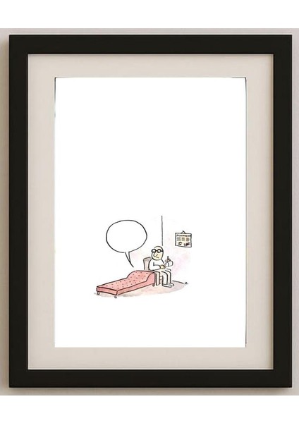 Cor Den Dulk 29X21CM Orijinal Karikatür Tablo