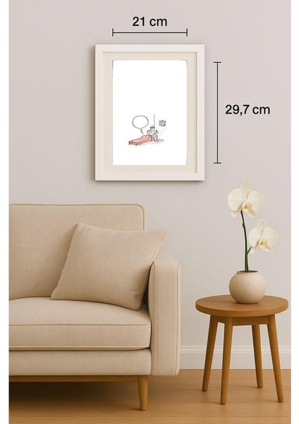 Cor Den Dulk 29X21CM Orijinal Karikatür Tablo indirimleri