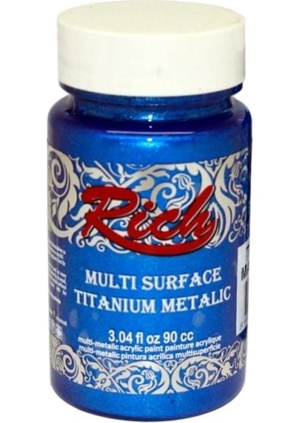 Rich Multi Surface Titanium 2562 Mavi Metalik 90 cc