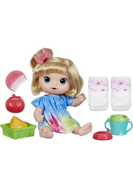 Baby Alive Meyve Sıkacaklı Bebek Seti F7356 fırsatları