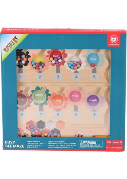 5285 Sun- Tahta Oyunlar Manyetik Meşgul Arı Labirenti fiyatları