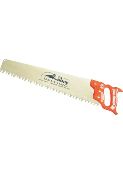 Eco Lounge Abay Elmas Uçlu Çelik Gaz Beton Testere 50 cm - Ahşap Sap