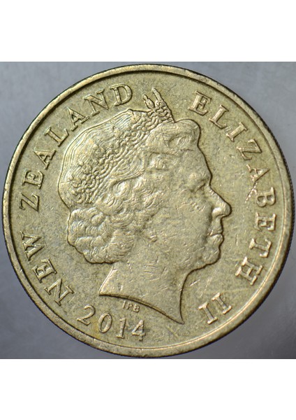 Yeni Zelanda 2 Dolar 2014 Büyük Akbalıkçıl Temalı. Kraliçe Iı. Elizabeth. modelleri