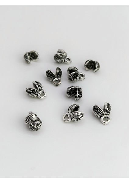 Tesbih Düğüm Kapama Aparatı 6mm – 10 Adet (Tesbih Malzemesi)