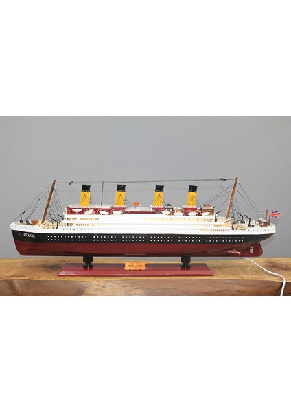 Ahşap Titanik Gemisi Ledli