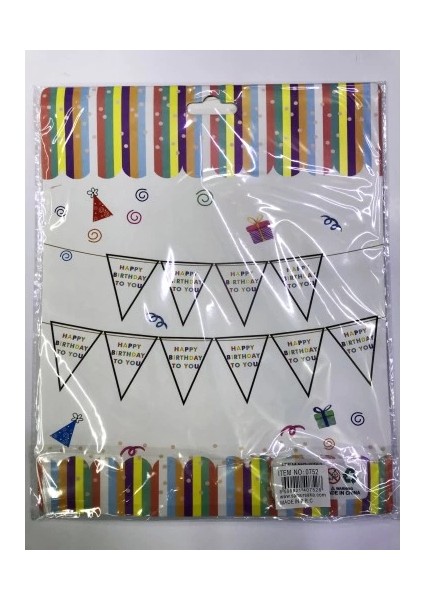 Happy Birthday To You Flama Bayrak Süsü fiyatları