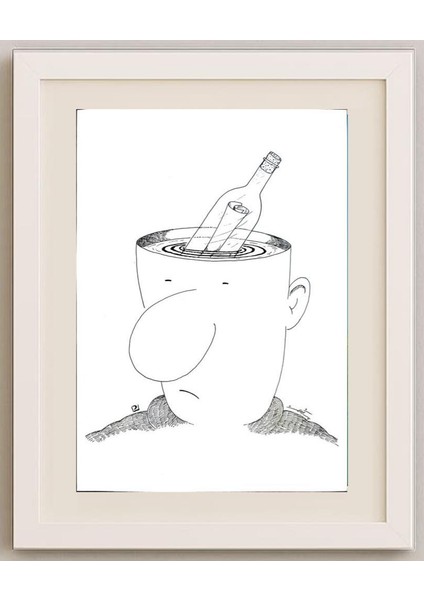 Pezhman Alipoor 29X21CM Orijinal Karikatür Tablo fırsatları