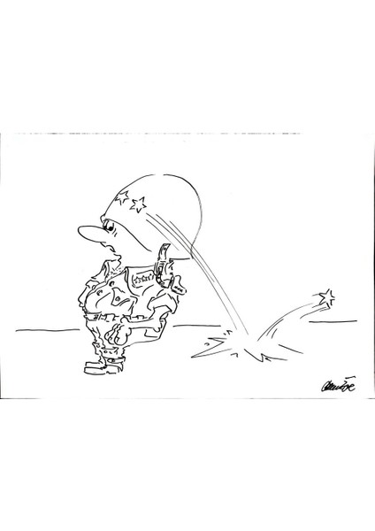 Branko Premuzic 29X21CM Orijinal Karikatür Tablo modelleri