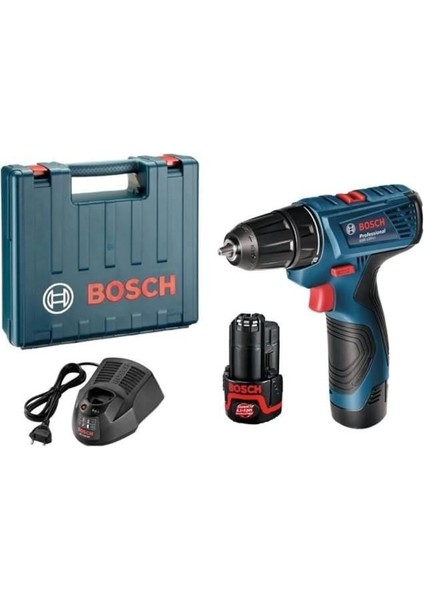 Bosch Gsr 120-LI Çift Akülü Delme Vidalama