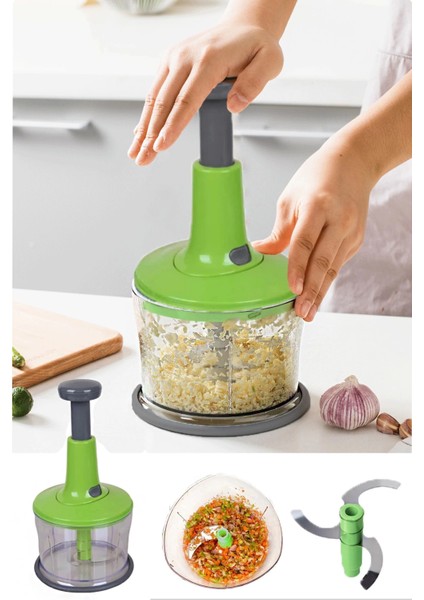 Basmalı Çelik Bıçaklı El Rondosu