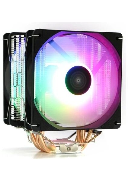 Dark Freezer X123 Duo DKCCX123DUO (Intel-Amd Destekli) Rgb LED 2*120MM Kule Tipi Soğutucu