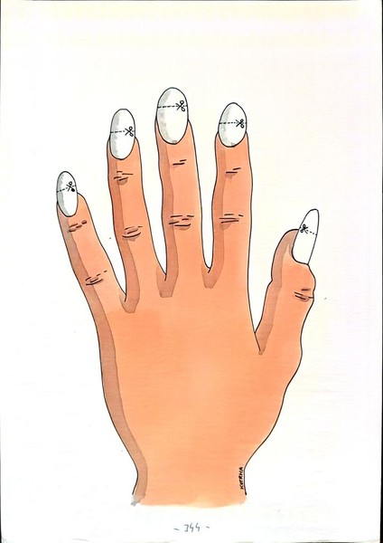 Lubomir Kotrha 29X21CM Orijinal Karikatür Tablo modelleri