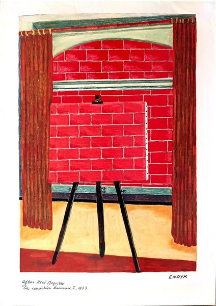 Peter Nieuwendijk 29X21CM Orijinal Karikatür Tablo modelleri