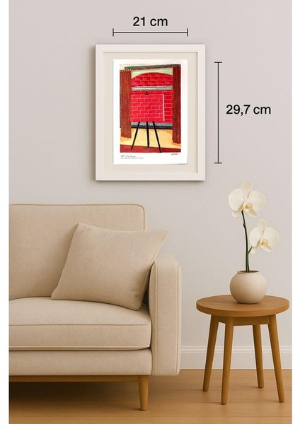 Peter Nieuwendijk 29X21CM Orijinal Karikatür Tablo indirimleri