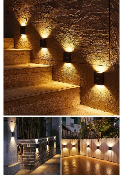 Solar Aplik Çift Taraflı Lamba