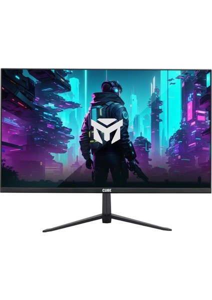 23.8 Cube PF-24P180F05 IPS 0.5ms 180HZ HDMI Dp USB Fhd 1920X1080 Sıyah Vesa Gamıng Sıfır Olu Pıxel
