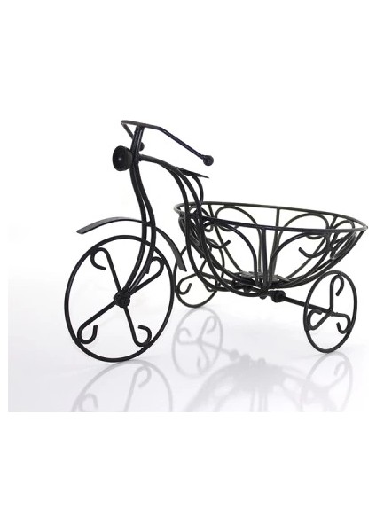 Ferforje Dekoratif Bisiklet Çiçeklik