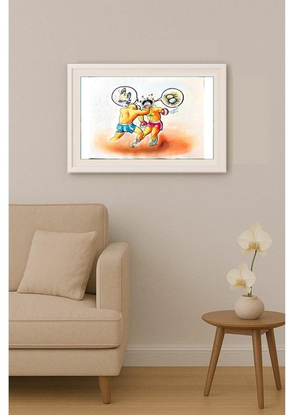 Bilic Hrvoje 43X30CM Orijinal Karikatür Tablo indirimleri