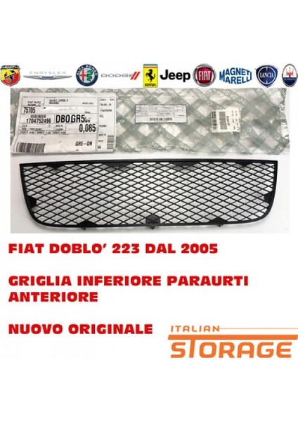 Fiat Doblo 2006- Orta Izgara Oem No (71740733)