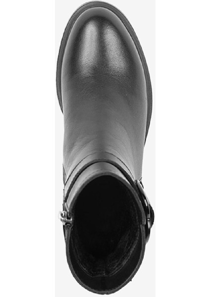 Kadın Siyah Hakiki Deri Chelsea Bot 4K2WB59129