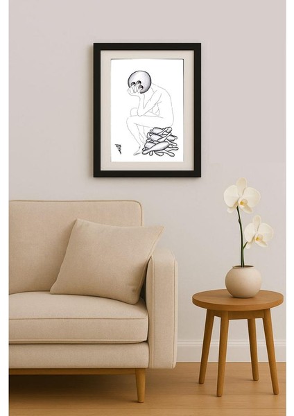 Andy Chaushu 29X21CM Orijinal Karikatür Tablo fiyatları