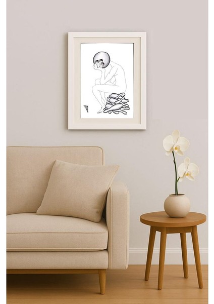 Andy Chaushu 29X21CM Orijinal Karikatür Tablo indirimleri