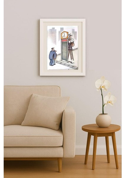 Dachuan Xia 43X30CM Orijinal Karikatür Tablo indirimleri