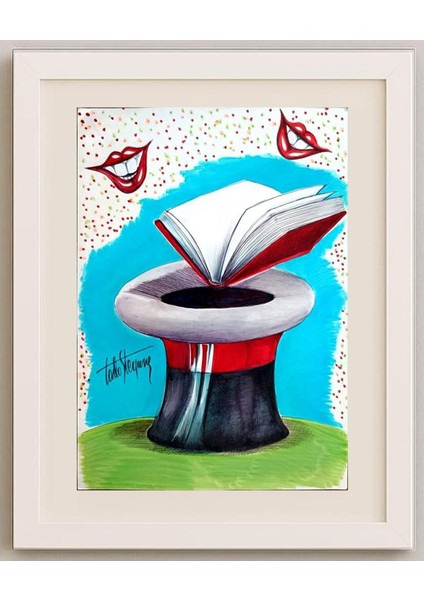 Sterpone Carlo 27X18CM Orijinal Karikatür Tablo fırsatları