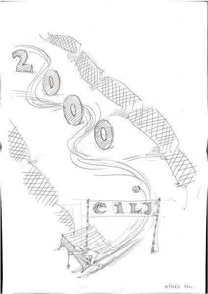 Josip Minks 29X21CM Orijinal Karikatür Tablo modelleri